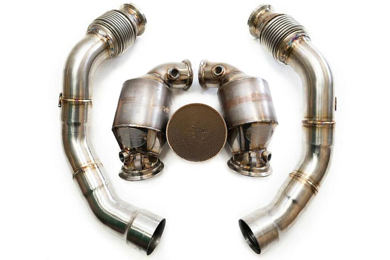 Kies-Motorsports Fabspeed Motorsports Fabspeed BMW X5M / X6M Primary Sport Catalytic Converter Downpipes (2020+)