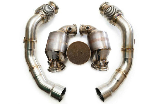 Kies-Motorsports Fabspeed Motorsports Fabspeed BMW X5M / X6M Primary Sport Catalytic Converter Downpipes (2020+)