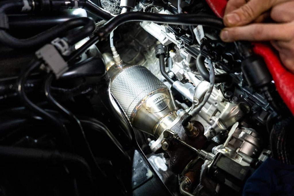 Kies-Motorsports Fabspeed Motorsports Fabspeed Macan 2.0L Primary Sport Catalytic Converters (2017-2018 Only)