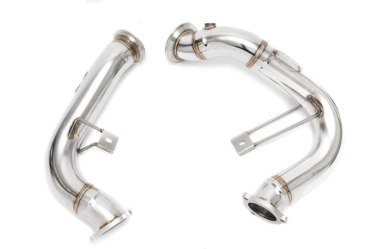 Kies-Motorsports Fabspeed Motorsports Fabspeed Macan Turbo / S Primary Competition Link Pipe Downpipes (2014-2018)