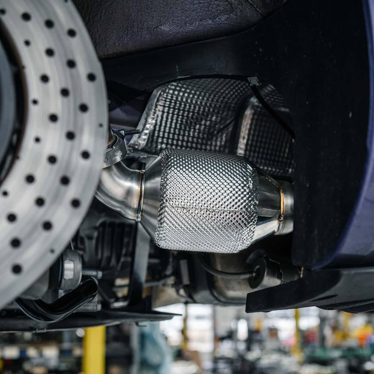 Kies-Motorsports Fabspeed Motorsports Fabspeed Porsche 718 GT4 RS RENNKRAFT® Long Tube Header System (2022+)