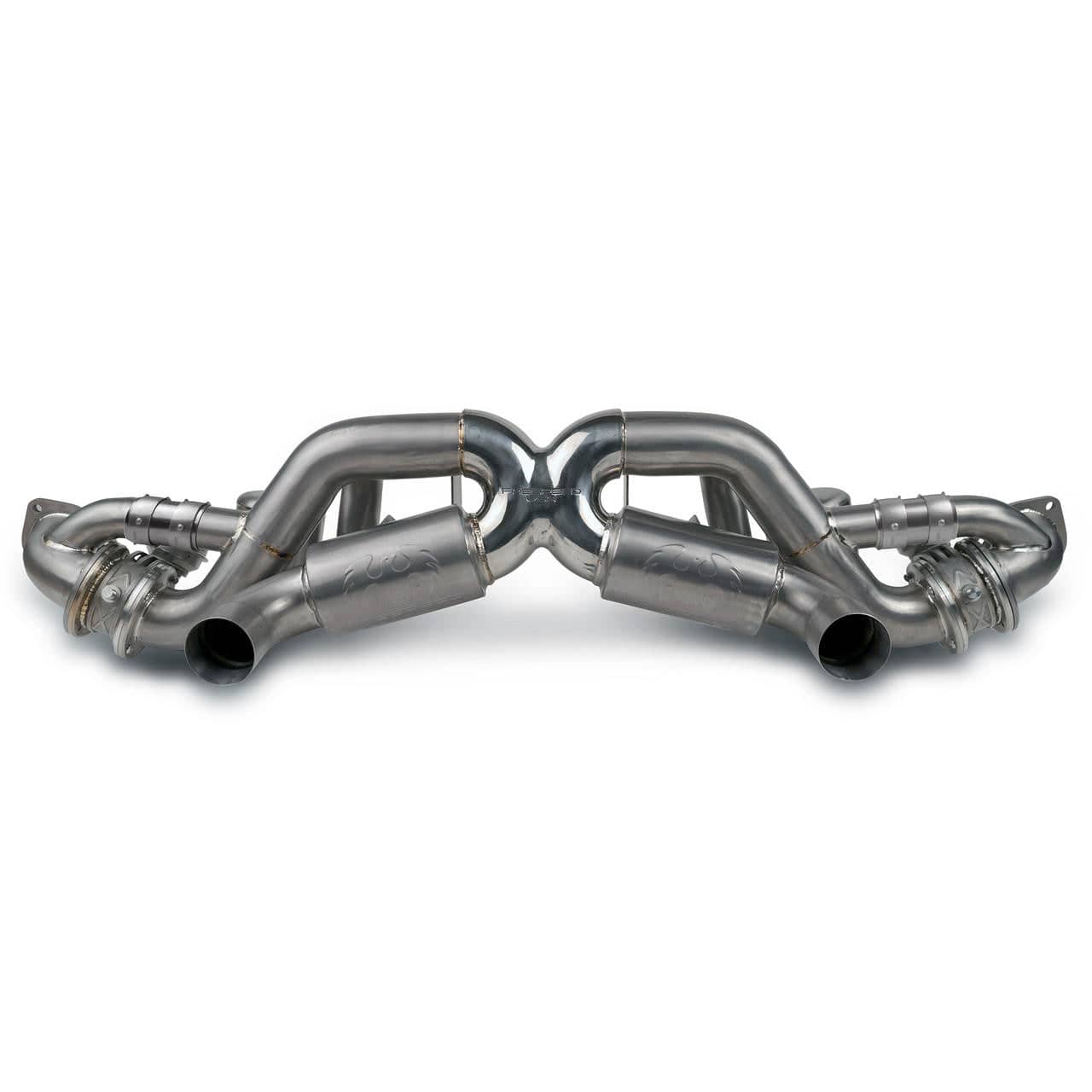 Kies-Motorsports Fabspeed Motorsports Fabspeed Porsche 718 GT4 RS Titanium Valvetronic X-Pipe Cat-Back Exhaust System (2022+)