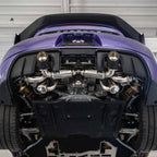 Kies-Motorsports Fabspeed Motorsports Fabspeed Porsche 718 GT4 RS Titanium Valvetronic X-Pipe Cat-Back Exhaust System (2022+)