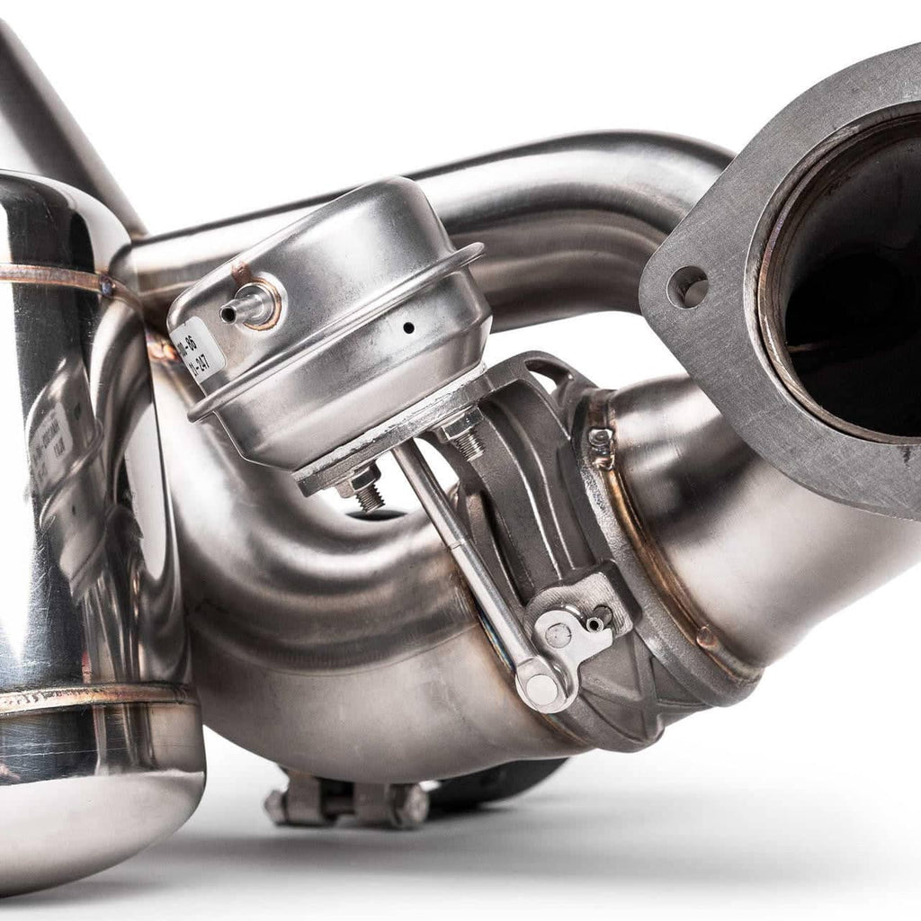 Kies-Motorsports Fabspeed Motorsports Fabspeed Porsche 718 GT4 RS Titanium Valvetronic X-Pipe Cat-Back Exhaust System (2022+)