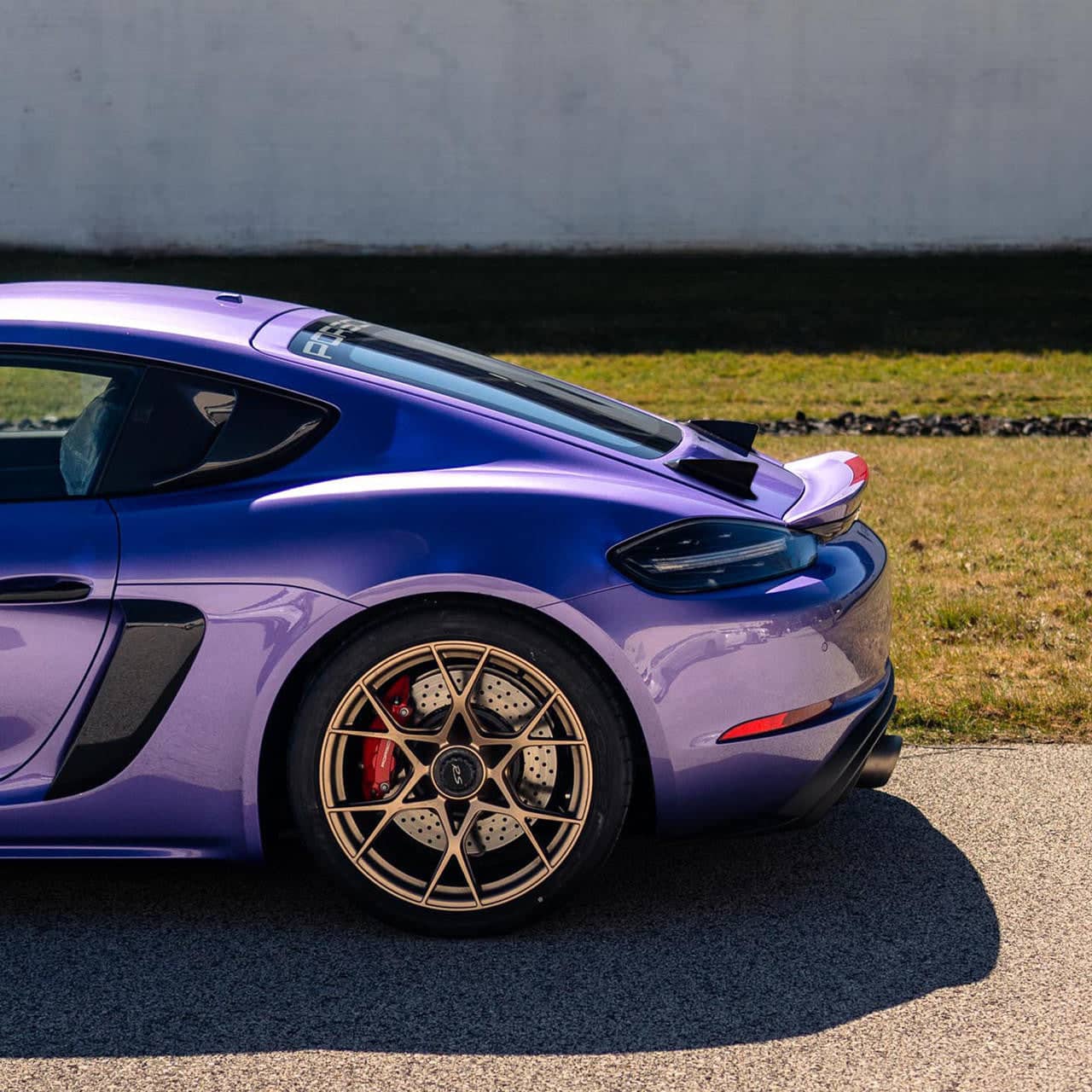 Kies-Motorsports Fabspeed Motorsports Fabspeed Porsche 718 GT4 RS Wing Delete Kit (2022+)