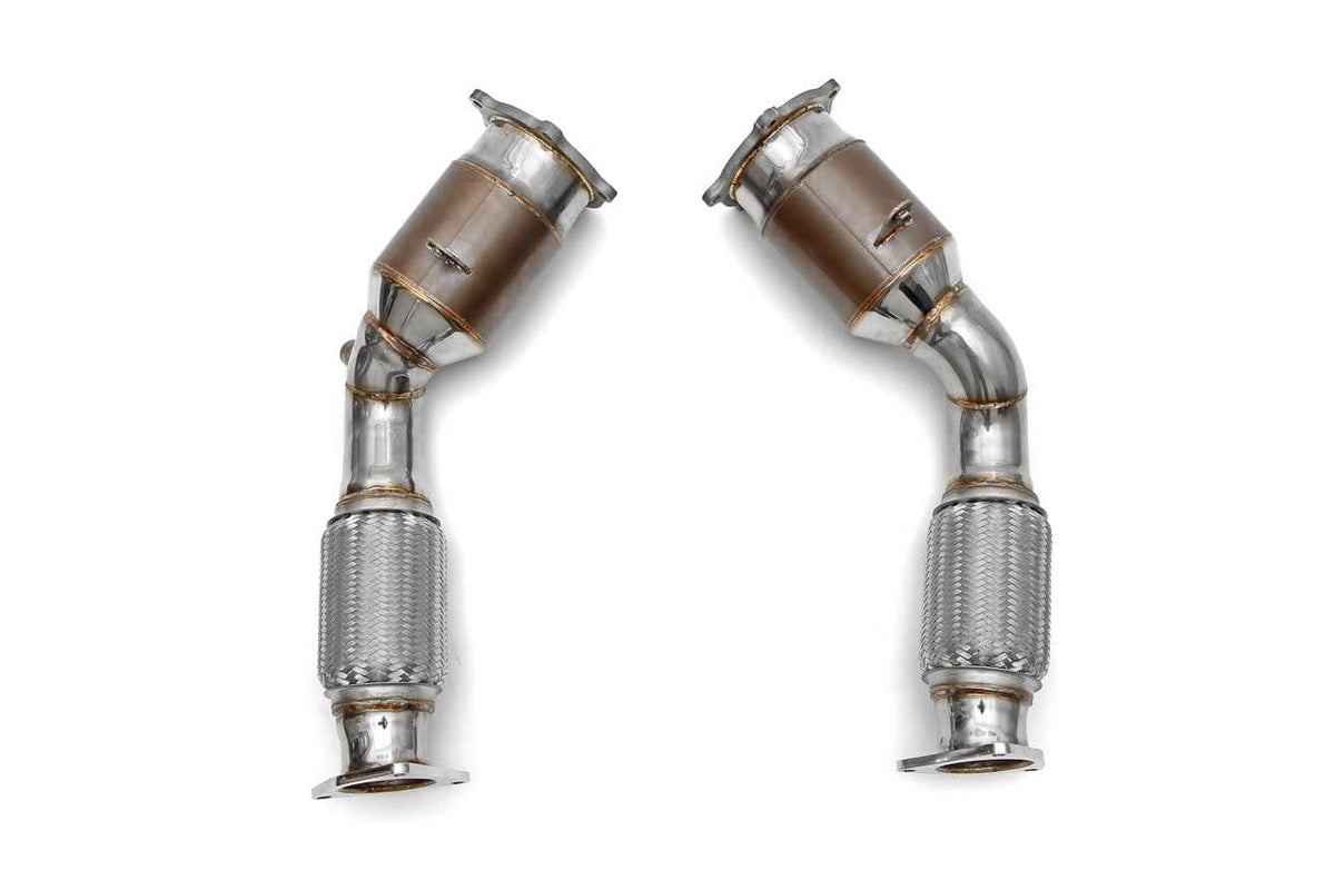 Kies-Motorsports Fabspeed Motorsports Fabspeed Porsche 955 Turbo / Turbo S Primary Sport Catalytic Converters (2002-2007)