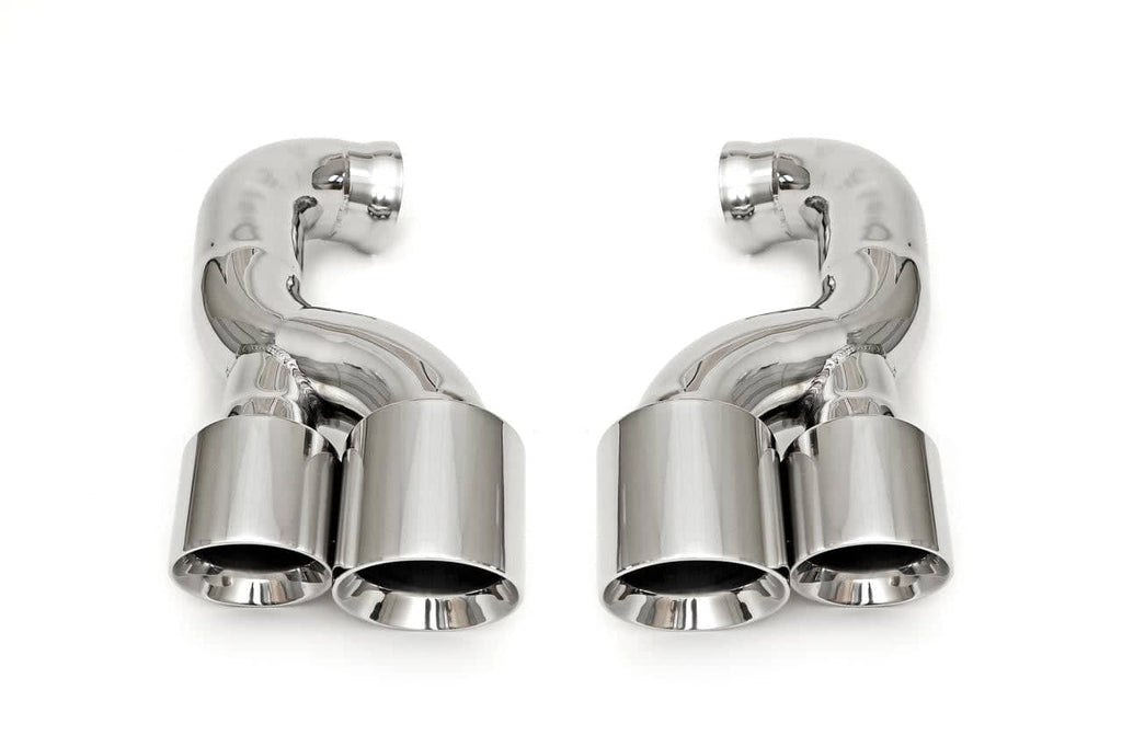 Kies-Motorsports Fabspeed Motorsports Fabspeed Porsche 957 Turbo / Turbo S Deluxe Quad Style Tips (2008-2010)