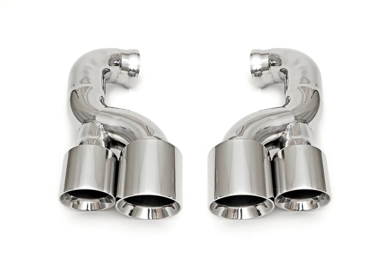Kies-Motorsports Fabspeed Motorsports Fabspeed Porsche 957 Turbo / Turbo S Deluxe Quad Style Tips (2008-2010)