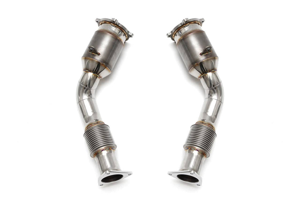 Kies-Motorsports Fabspeed Motorsports Fabspeed Porsche 957 Turbo / Turbo S Primary Sport Catalytic Converters (2008-2010)