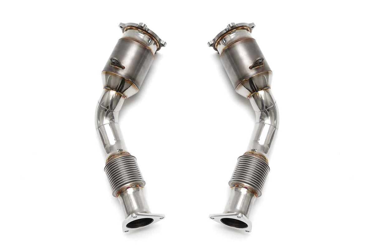 Kies-Motorsports Fabspeed Motorsports Fabspeed Porsche 957 Turbo / Turbo S Primary Sport Catalytic Converters (2008-2010)
