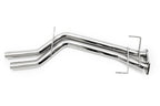 Kies-Motorsports Fabspeed Motorsports Fabspeed Porsche 957 V6 Secondary Competition Link Pipes (2008-2010)