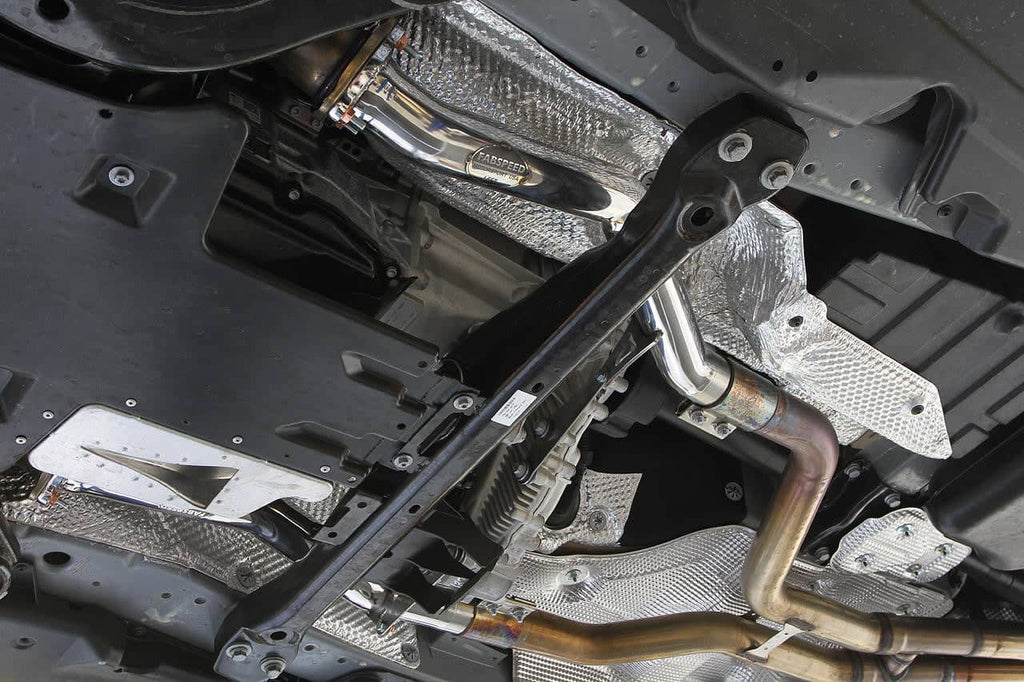 Kies-Motorsports Fabspeed Motorsports Fabspeed Porsche 958.2 Cayenne Turbo / Turbo S Secondary Competition Link Pipes (2015-2018)