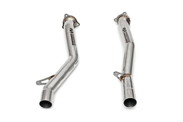 Kies-Motorsports Fabspeed Motorsports Fabspeed Porsche 958.2 Cayenne Turbo / Turbo S Secondary Competition Link Pipes (2015-2018)