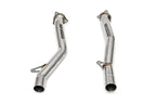 Kies-Motorsports Fabspeed Motorsports Fabspeed Porsche 958.2 Cayenne Turbo / Turbo S Secondary Competition Link Pipes (2015-2018)