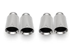 Kies-Motorsports Fabspeed Motorsports Fabspeed Porsche 958 Turbo / Turbo S Deluxe Quad Style Tips (2011-2014)