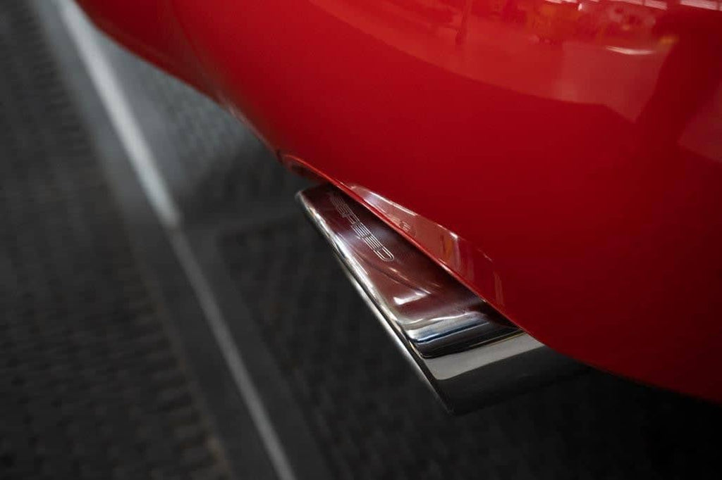 Kies-Motorsports Fabspeed Motorsports Fabspeed Porsche 964 Carrera Deluxe Oval Style Right-Side Tip for stock 964 2ndary muffler (1989-1994)