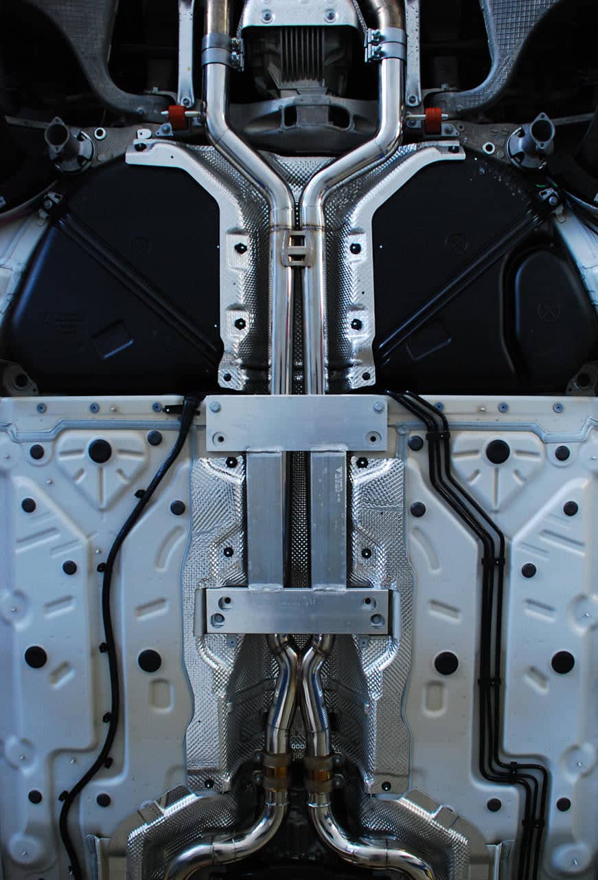 Kies-Motorsports Fabspeed Motorsports Fabspeed Porsche 970 Panamera Turbo / Turbo S Primary Competition Link Pipes (2010-2016)