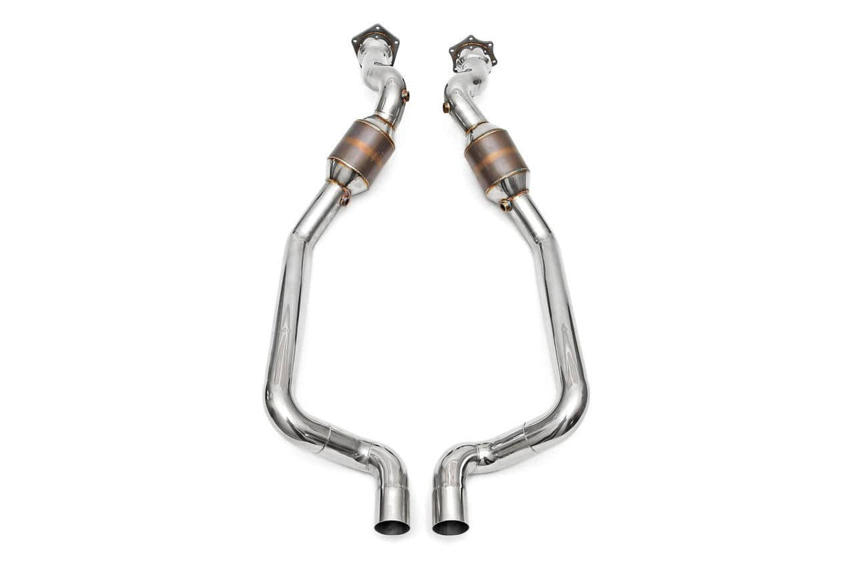 Kies-Motorsports Fabspeed Motorsports Fabspeed Porsche 970 Panamera Turbo / Turbo S Primary Sport Catalytic Converters (2010-2016)