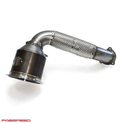 Kies-Motorsports Fabspeed Motorsports Fabspeed Porsche 971 Panamera V6 Primary Sport Catalytic Converter Downpipe (2017+)