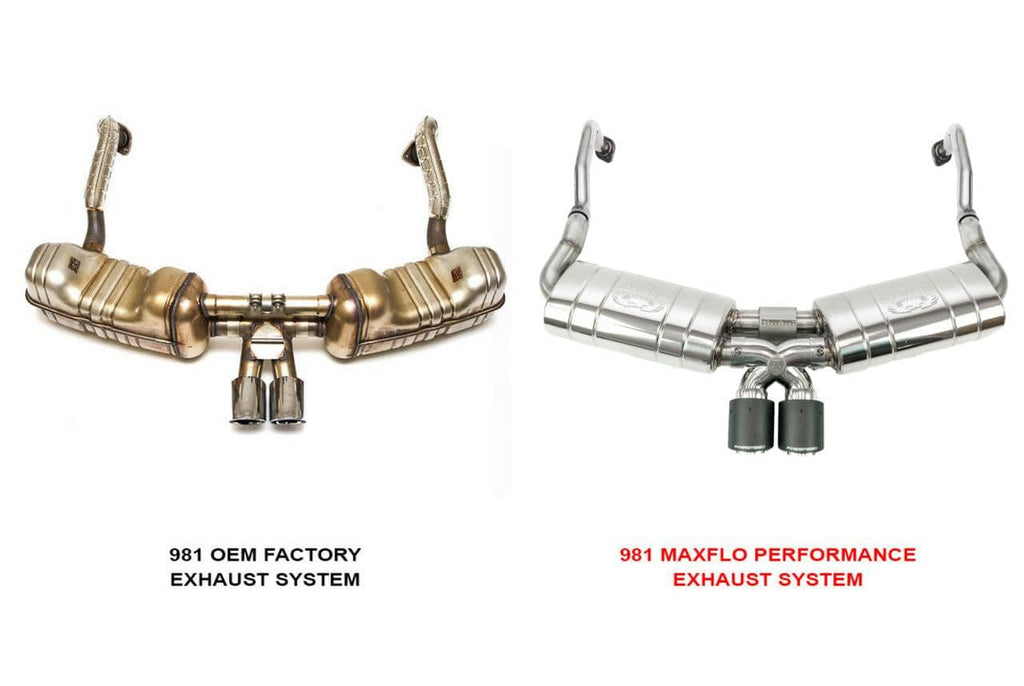 Kies-Motorsports Fabspeed Motorsports Fabspeed Porsche 981 Boxster/Cayman Maxflo Performance Exhaust System (2013-2016)