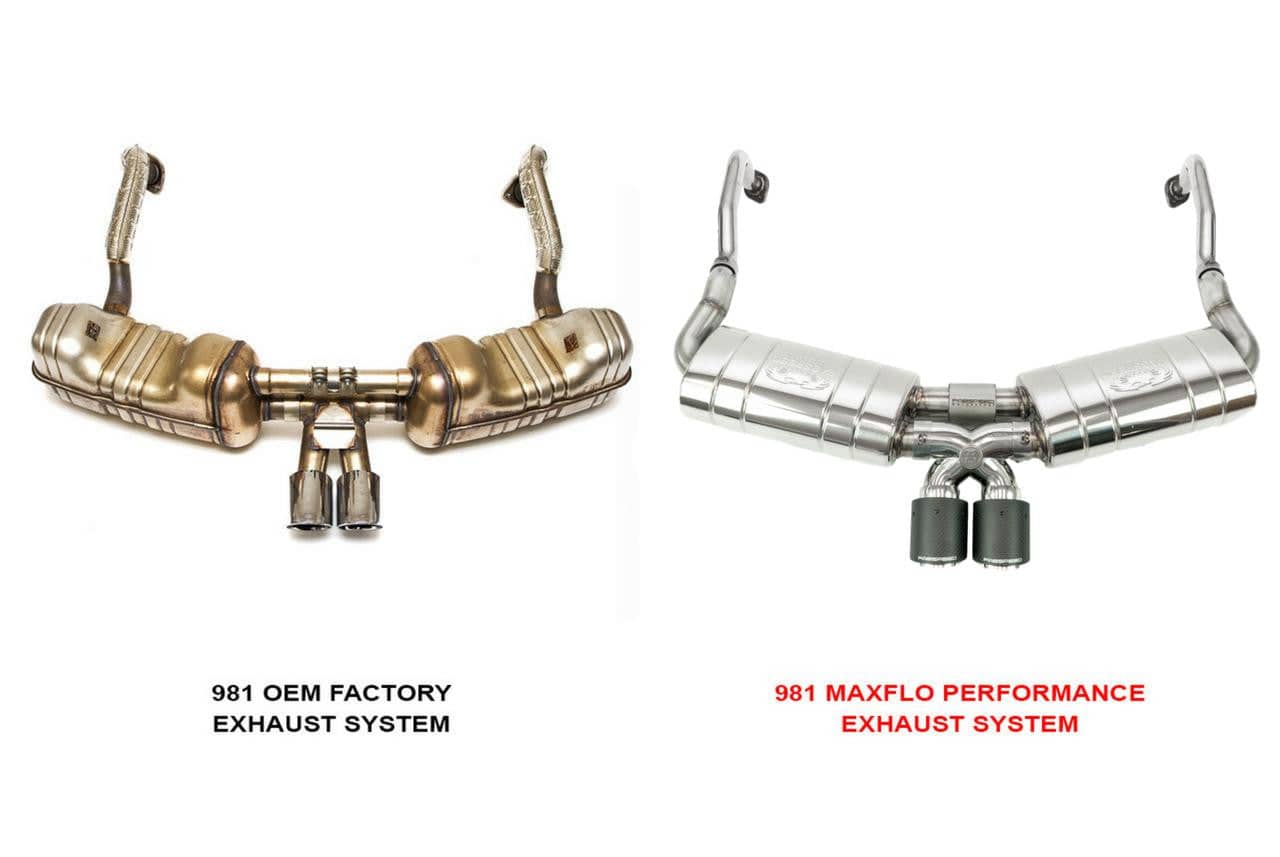 Kies-Motorsports Fabspeed Motorsports Fabspeed Porsche 981 Boxster/Cayman Maxflo Performance Exhaust System (2013-2016)