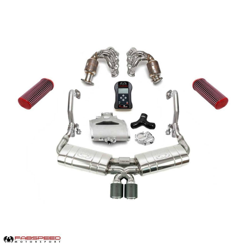 Kies-Motorsports Fabspeed Motorsports Fabspeed Porsche 981 Boxster/Cayman TrackTec Performance Package (2013-2016)