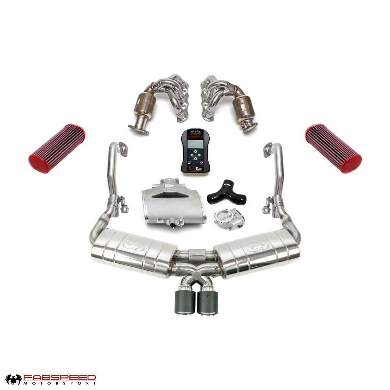 Kies-Motorsports Fabspeed Motorsports Fabspeed Porsche 981 Boxster/Cayman TrackTec Performance Package (2013-2016)