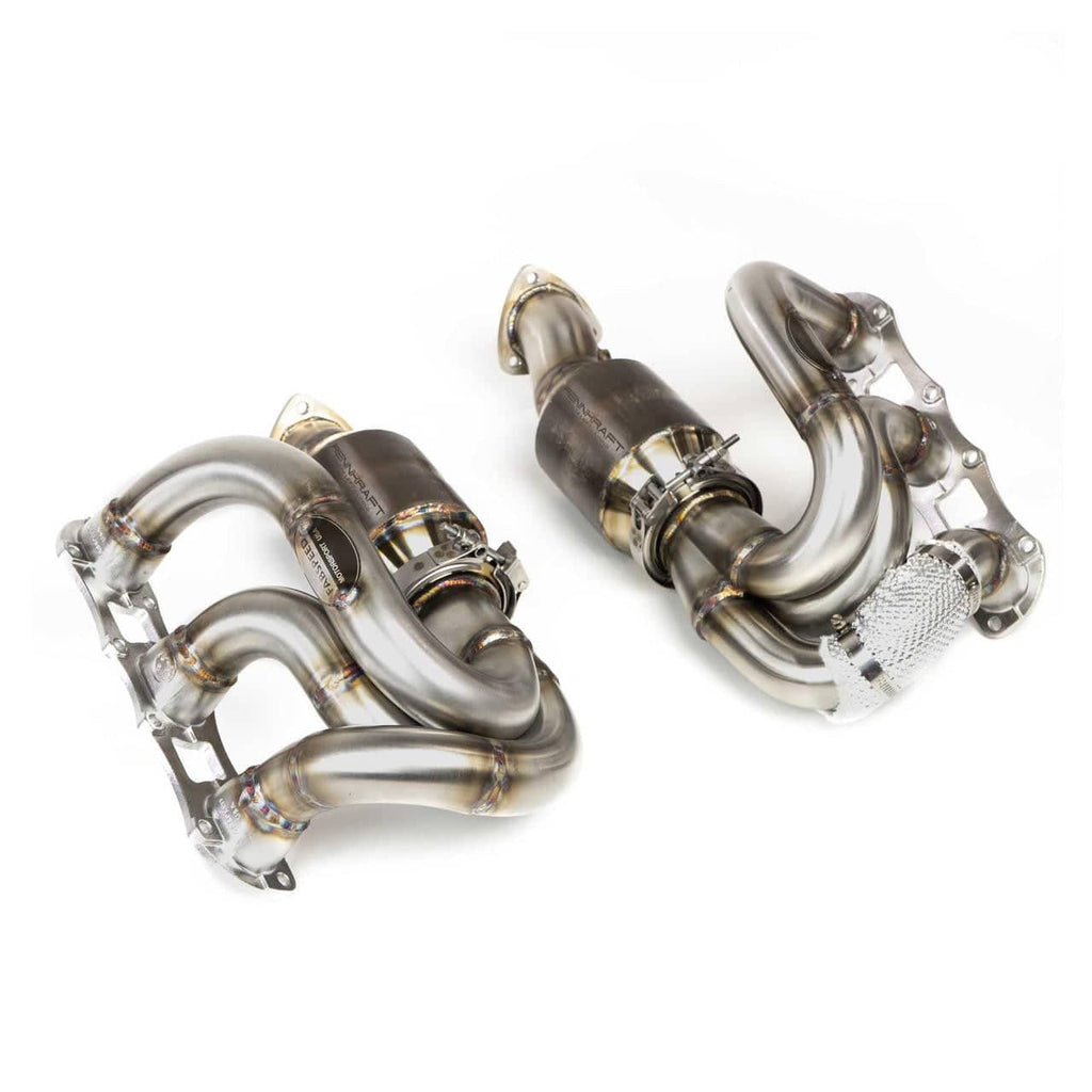 Kies-Motorsports Fabspeed Motorsports Fabspeed Porsche 981 Cayman GT4 / Boxster Spyder RENNKRAFT® Modular Headers with HJS Catalytic Converters (2015-2016)