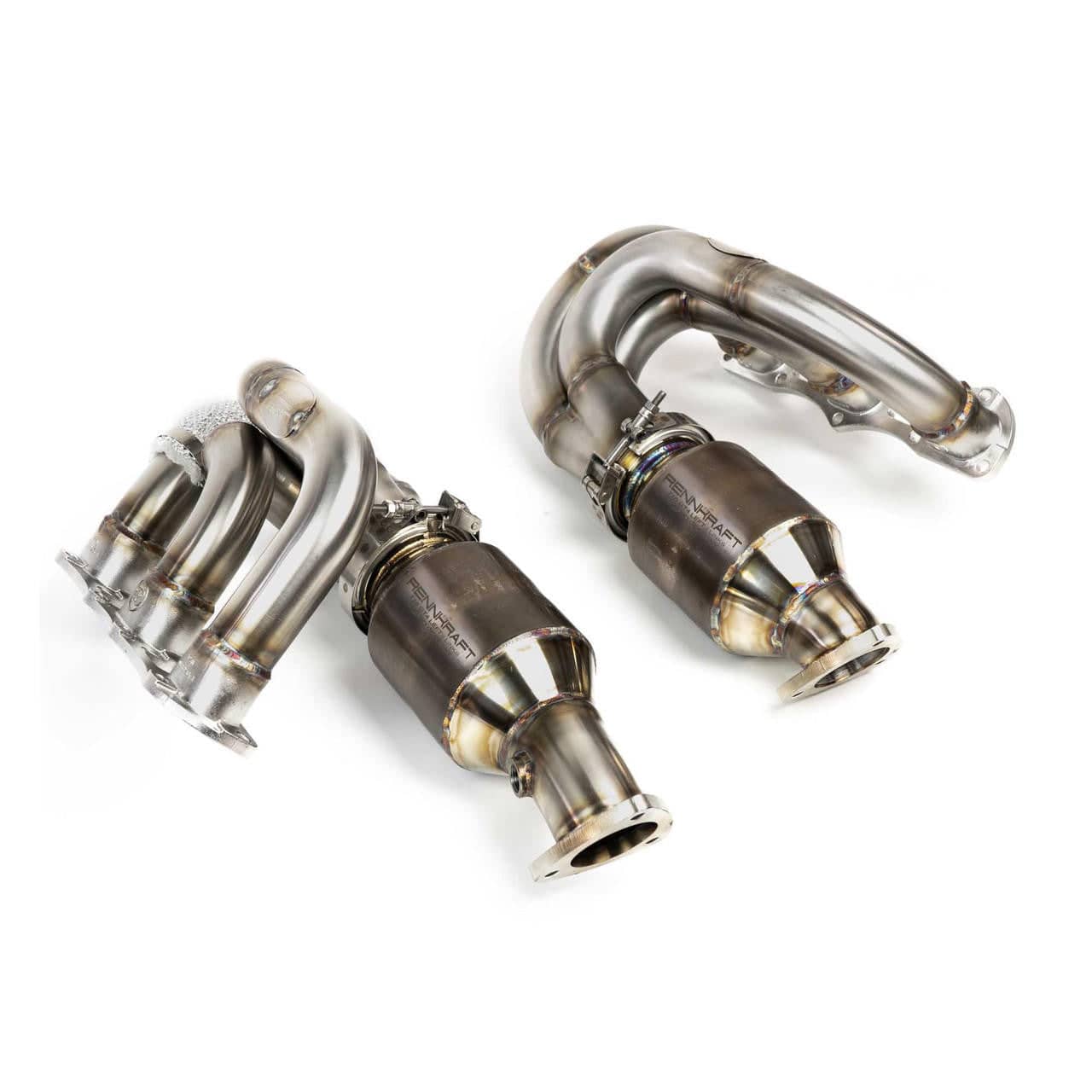 Kies-Motorsports Fabspeed Motorsports Fabspeed Porsche 981 Cayman GT4 / Boxster Spyder RENNKRAFT® Modular Headers with HJS Catalytic Converters (2015-2016)