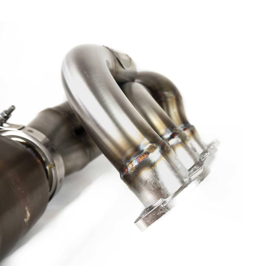 Kies-Motorsports Fabspeed Motorsports Fabspeed Porsche 981 Cayman GT4 / Boxster Spyder RENNKRAFT® Modular Headers with HJS Catalytic Converters (2015-2016)