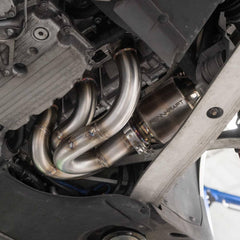 Kies-Motorsports Fabspeed Motorsports Fabspeed Porsche 981 Cayman GT4 / Boxster Spyder RENNKRAFT® Modular Headers with HJS Catalytic Converters (2015-2016)