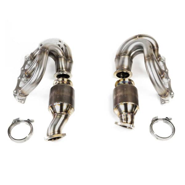 Kies-Motorsports Fabspeed Motorsports Fabspeed Porsche 981 Cayman GT4 / Boxster Spyder RENNKRAFT® Modular Headers with HJS Catalytic Converters (2015-2016)