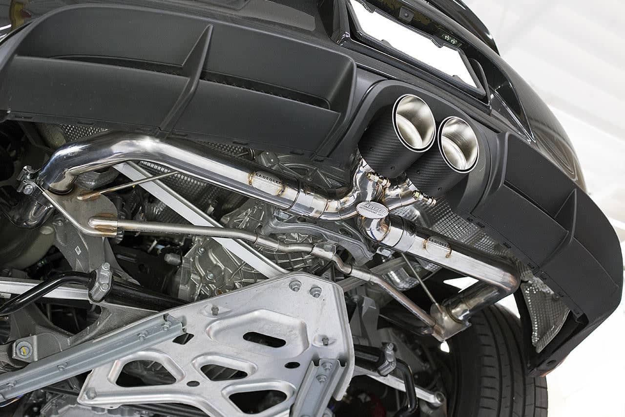 Kies-Motorsports Fabspeed Motorsports Fabspeed Porsche 981 Cayman GT4 Competition Conversion Kit - For Fabspeed Valvetronic Exhaust