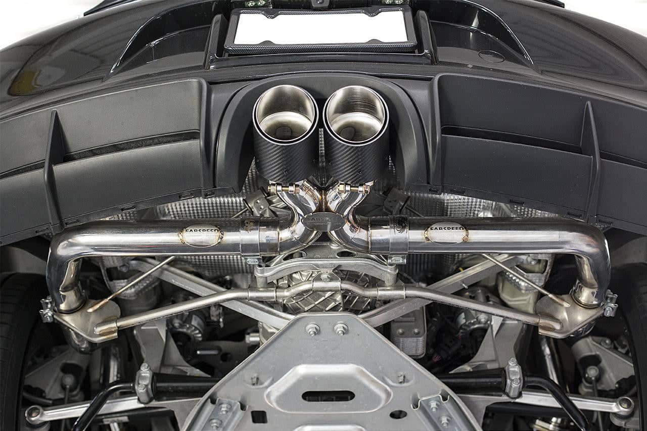 Kies-Motorsports Fabspeed Motorsports Fabspeed Porsche 981 Cayman GT4 Competition Conversion Kit - For Fabspeed Valvetronic Exhaust
