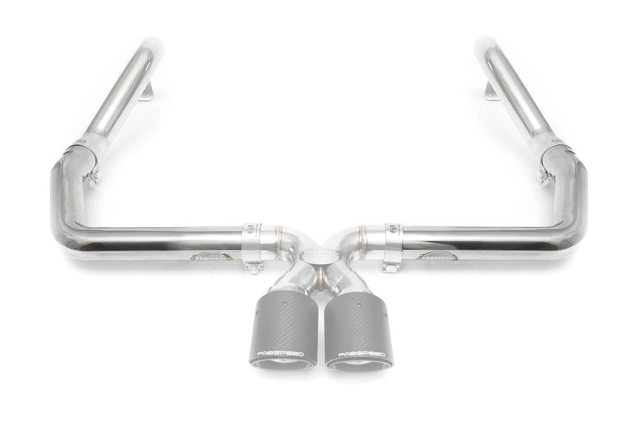 Kies-Motorsports Fabspeed Motorsports Fabspeed Porsche 981 Cayman GT4 Competition Conversion Kit - For Fabspeed Valvetronic Exhaust