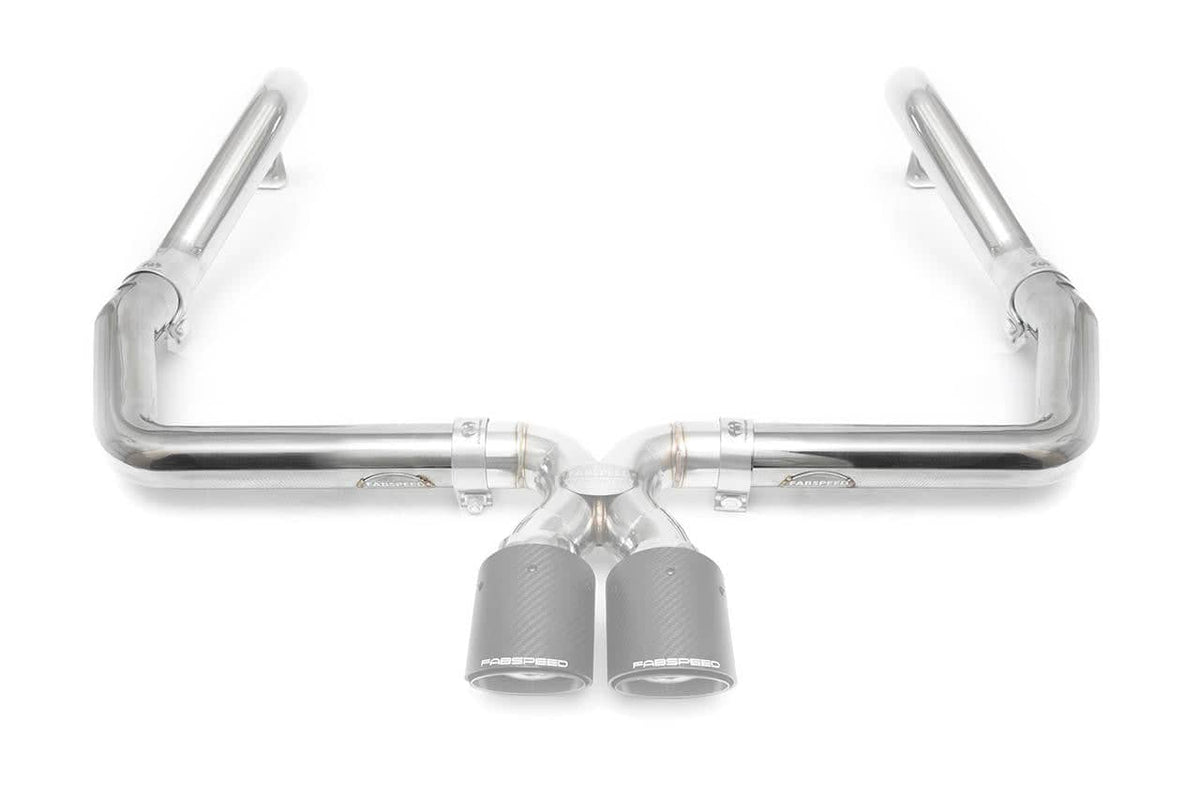 Kies-Motorsports Fabspeed Motorsports Fabspeed Porsche 981 Cayman GT4 Competition Conversion Kit - For Fabspeed Valvetronic Exhaust