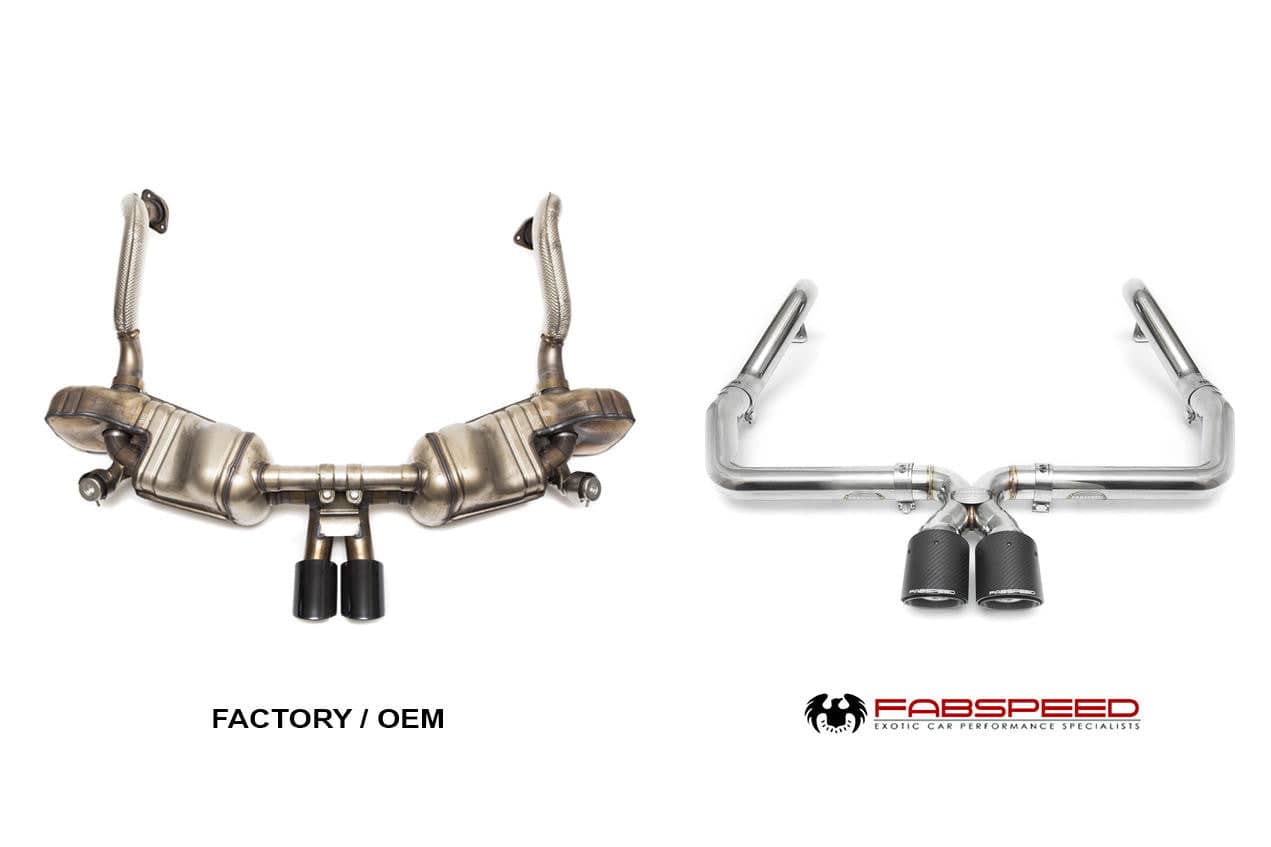 Kies-Motorsports Fabspeed Motorsports Fabspeed Porsche 981 Cayman GT4 Lightweight Competition Exhaust System