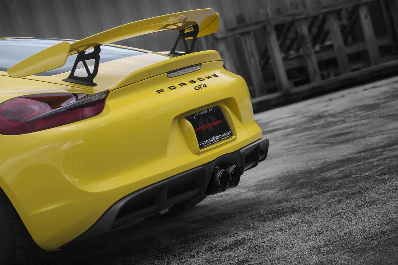 Kies-Motorsports Fabspeed Motorsports Fabspeed Porsche 981 Cayman GT4 Lightweight Competition Exhaust System
