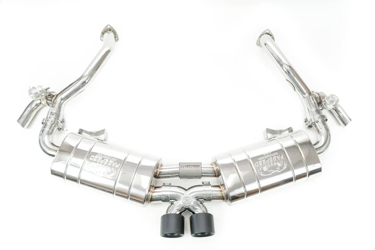 Kies-Motorsports Fabspeed Motorsports Fabspeed Porsche 987.2 Boxster / Cayman, Cayman R, Spyder TrackTec Valved Bypass Exhaust System (2009-2012)