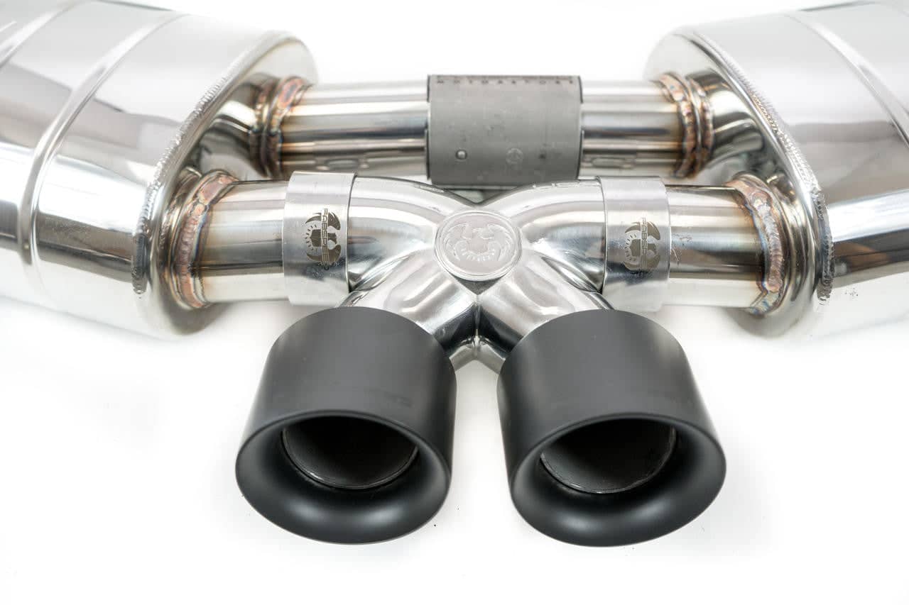 Kies-Motorsports Fabspeed Motorsports Fabspeed Porsche 987.2 Boxster / Cayman, Cayman R, Spyder TrackTec Valved Bypass Exhaust System (2009-2012)