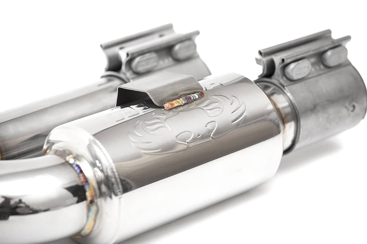 Kies-Motorsports Fabspeed Motorsports Fabspeed Porsche 991.2 Carrera Center Muffler Bypass X-Pipe (for Base) (2017-2019)