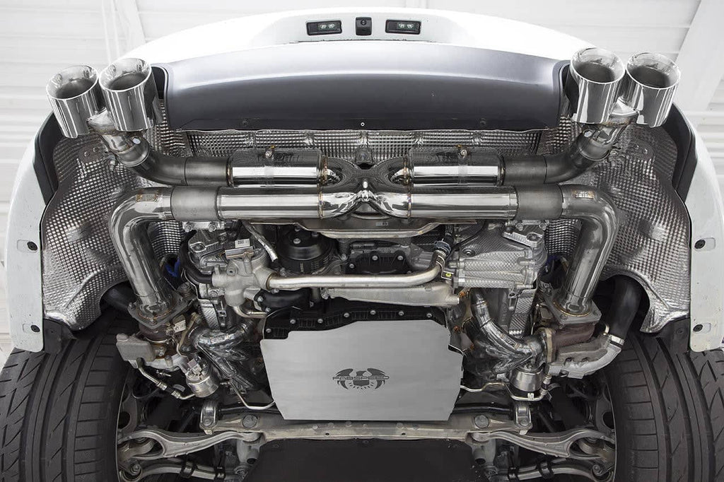 Kies-Motorsports Fabspeed Motorsports Fabspeed Porsche 991.2 Carrera Center Muffler Bypass X-Pipe (for Base) (2017-2019)