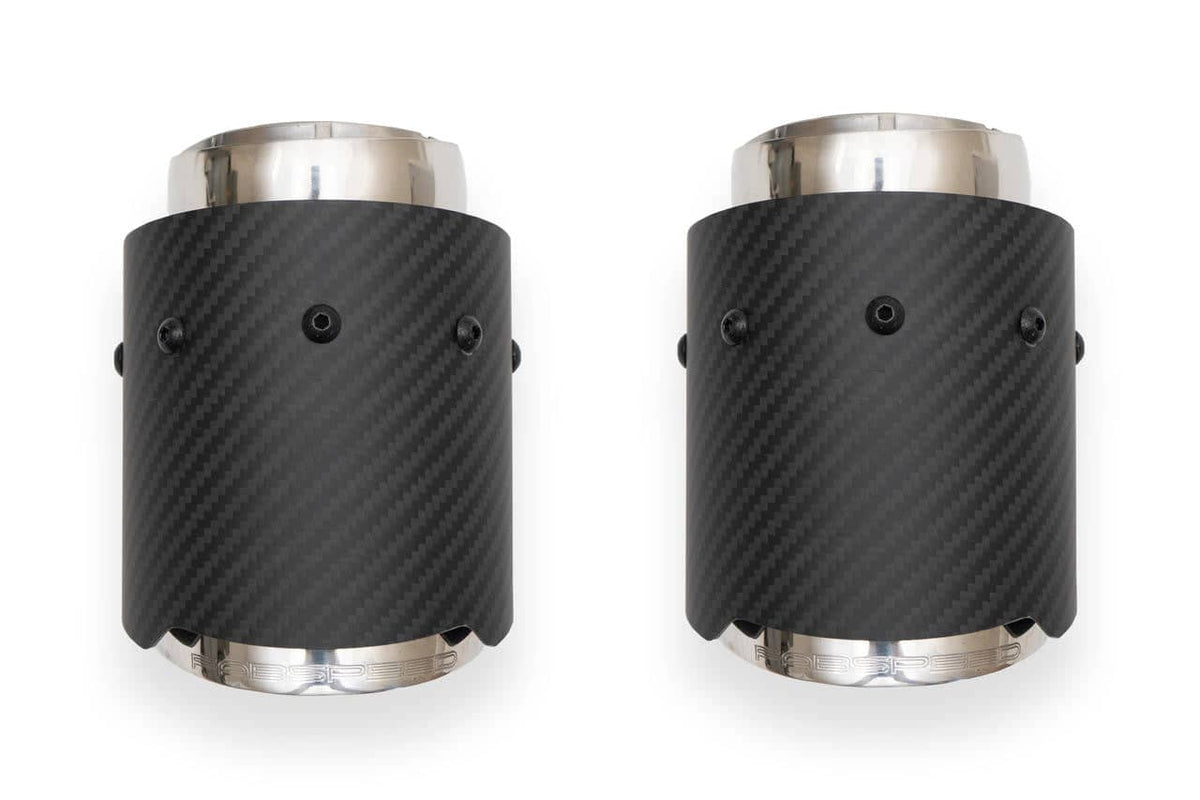 Kies-Motorsports Fabspeed Motorsports Fabspeed Porsche 991.2 Carrera Deluxe Dual Style Tips (for PSE) (2017-2019)