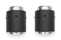 Kies-Motorsports Fabspeed Motorsports Fabspeed Porsche 991.2 Carrera Deluxe Dual Style Tips (for PSE) (2017-2019)