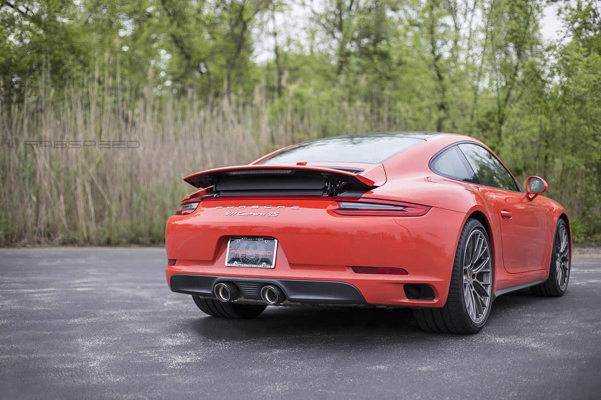Kies-Motorsports Fabspeed Motorsports Fabspeed Porsche 991.2 Carrera Deluxe Dual Style Tips (for PSE) (2017-2019)