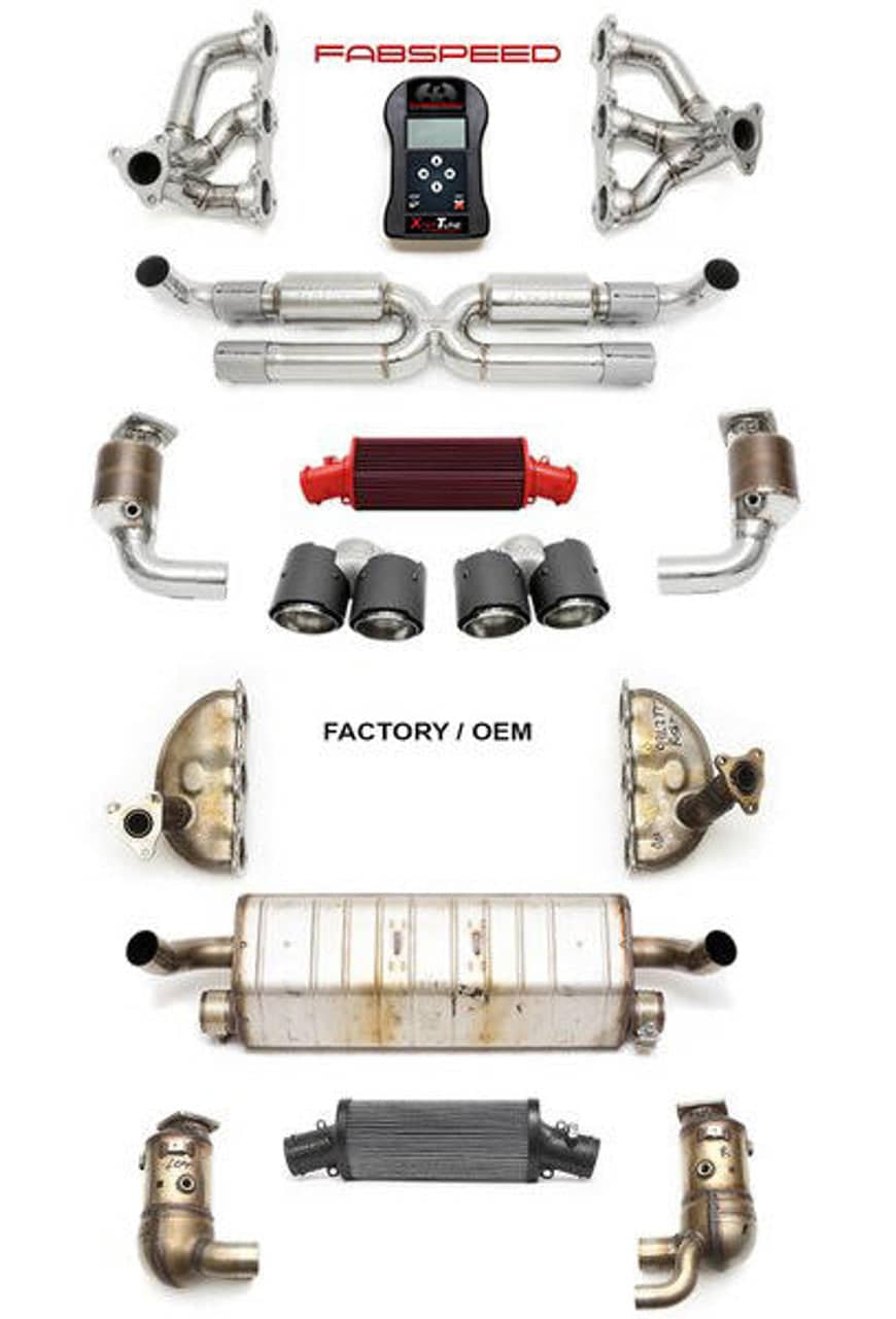 Kies-Motorsports Fabspeed Motorsports Fabspeed Porsche 991.2 Carrera Performance Package (2017-2019)