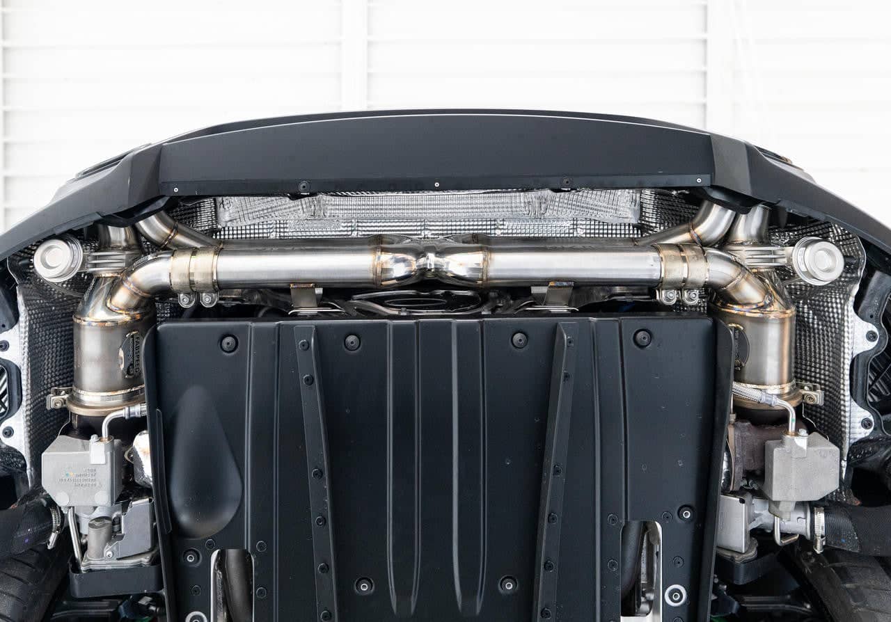 Kies-Motorsports Fabspeed Motorsports Fabspeed Porsche 991.2 GT2 RS Center Muffler Bypass X-Pipe (2018+)