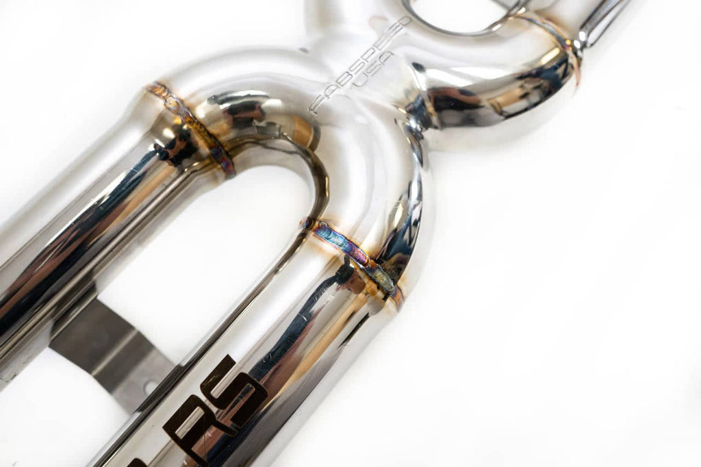 Kies-Motorsports Fabspeed Motorsports Fabspeed Porsche 991.2 GT2 RS Center Muffler Bypass X-Pipe (2018+)