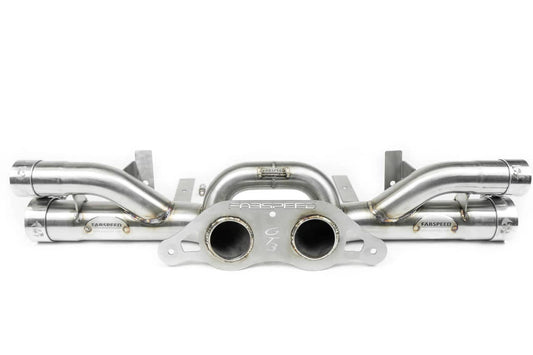 Kies-Motorsports Fabspeed Motorsports Fabspeed Porsche 991.2 GT3 / GT3 RS Center Muffler Bypass Pipe 2017- 2019