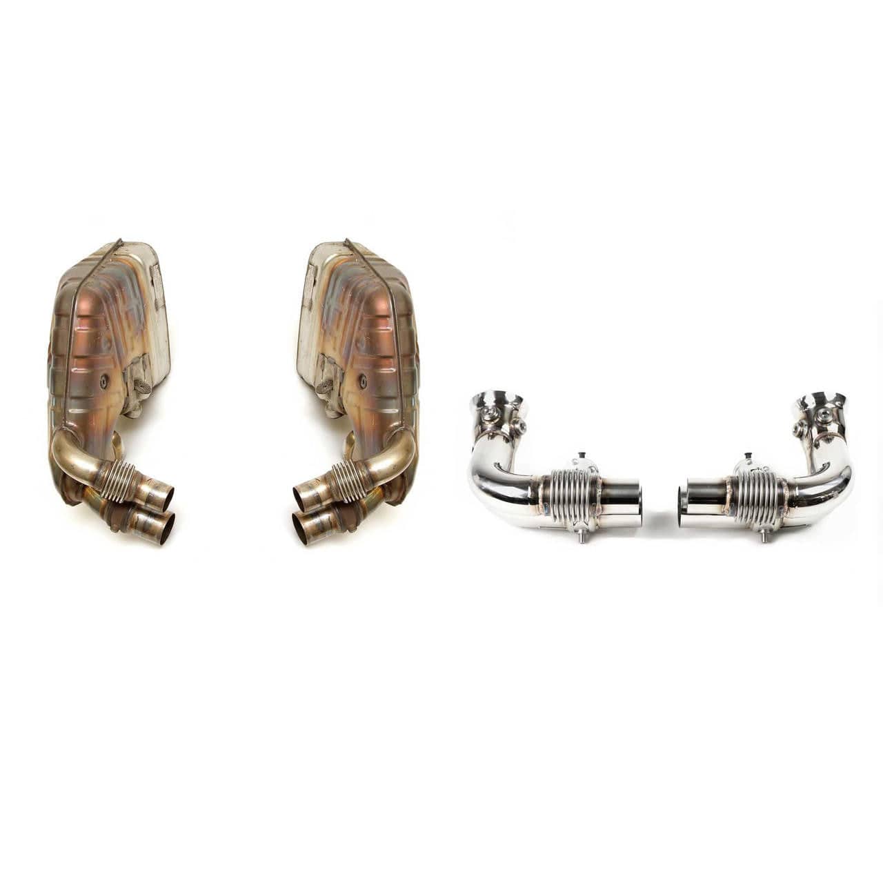 Kies-Motorsports Fabspeed Motorsports Fabspeed Porsche 991.2 GT3 / GT3 RS Side Muffler Bypass Pipes (2017-2019)